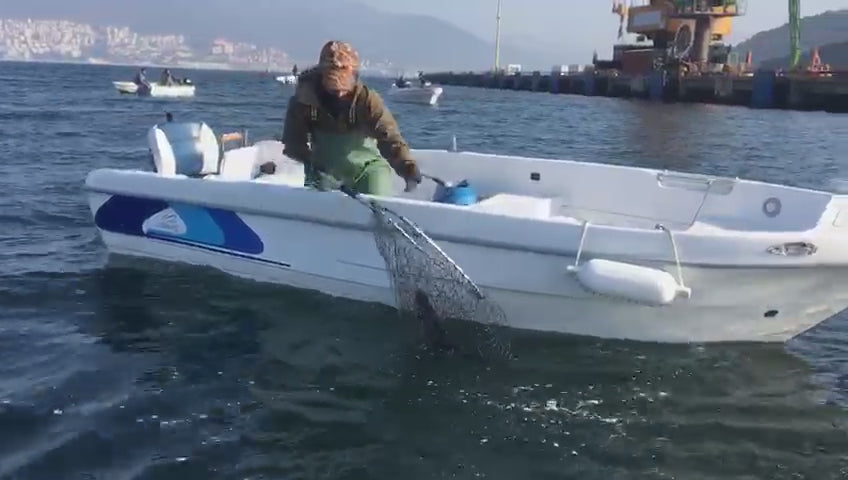 Levrek avı için uzun olta  takımı