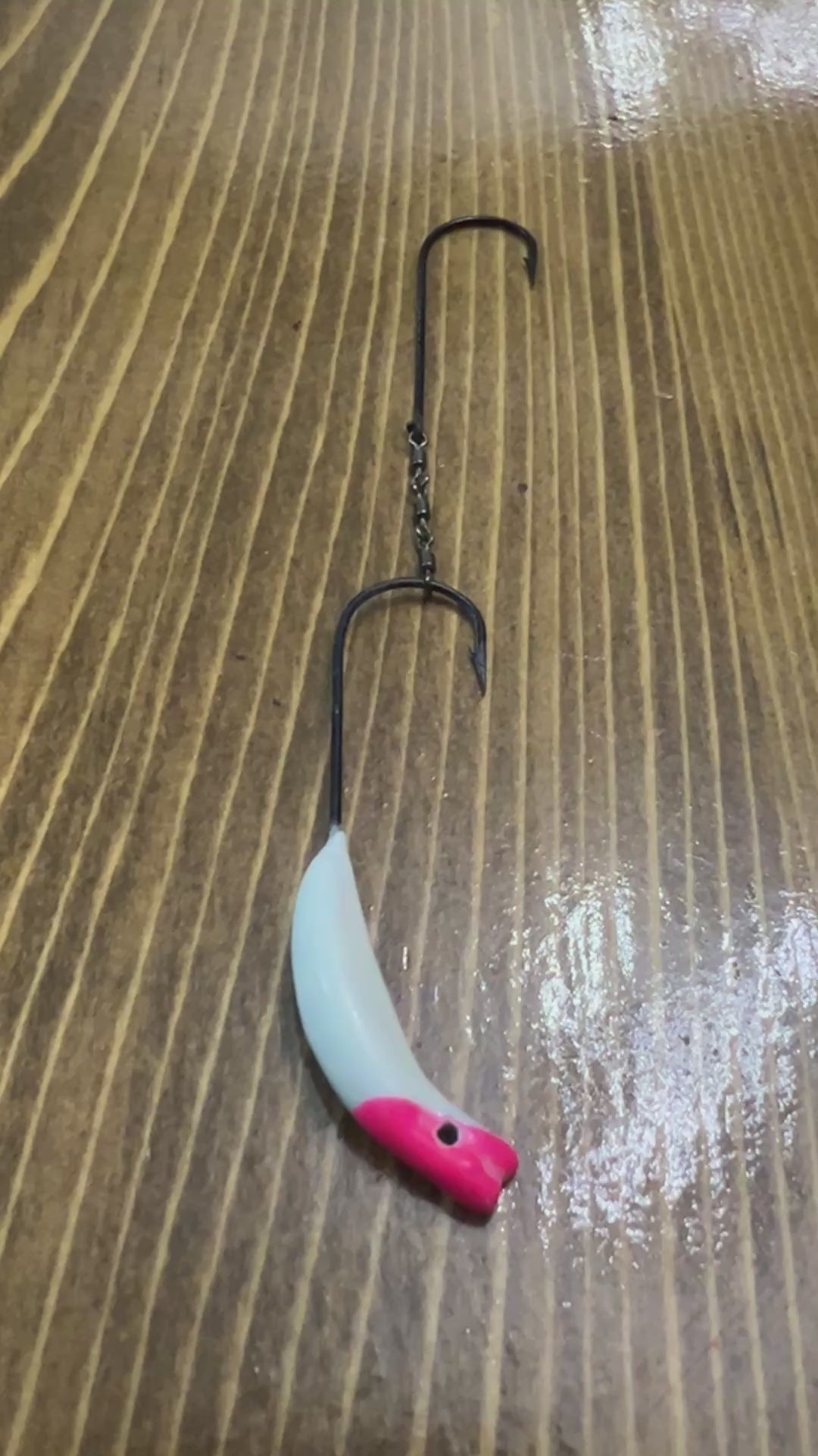 Pembe başlıklı glowlu palamut zokası