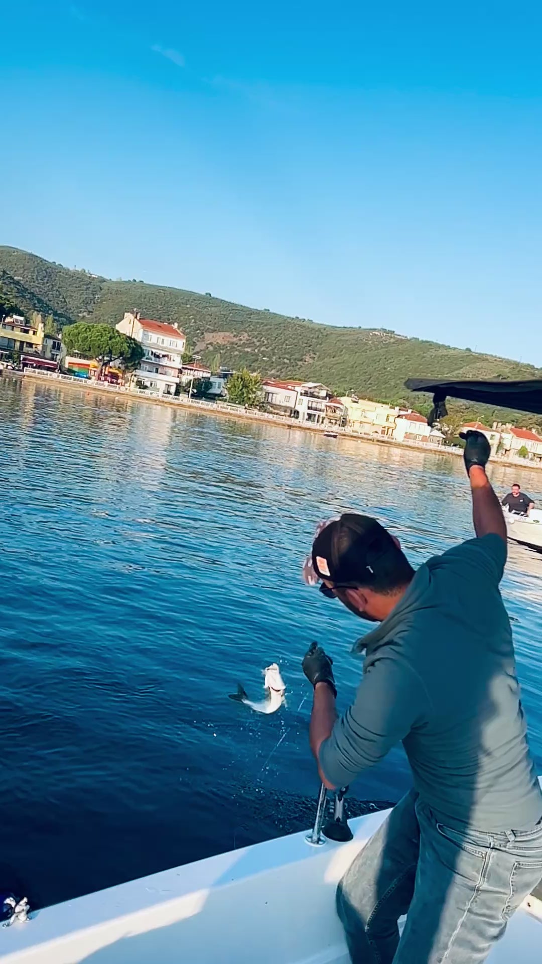 Lüfer avı için canlı zargana takımı